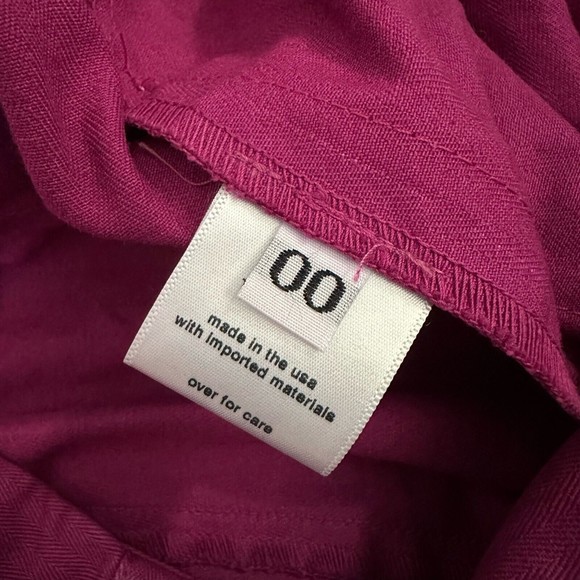 RACHEL COMEY Sahara Jumpsuit in Raspberry Sz 00 0 - Picture 10 of 14